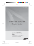 Samsung Sistema Micro HiFi D330D User Manual