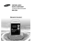 Samsung MM-C8 User Manual