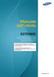 Samsung Monitor curvo FHD da 27" S27D590CS User Manual