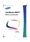 Samsung 800TFT User Manual