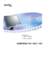 Samsung 74V User Manual