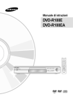 Samsung DVD-R100EA User Manual