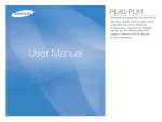 Samsung PL80 User Manual