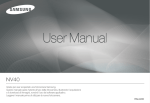 Samsung NV40 User Manual