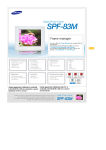 Samsung SPF-83M User Manual