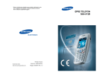 Samsung SGH-X120 Felhasználói kézikönyv