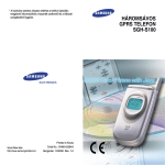 Samsung SGH-S100 Felhasználói kézikönyv