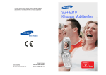 Samsung SGH-E310 Felhasználói kézikönyv