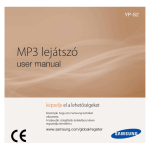 Samsung YP-S2 Felhasználói kézikönyv