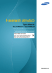 Samsung S27A950D Felhasználói kézikönyv