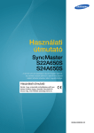 Samsung S24A650S Felhasználói kézikönyv
