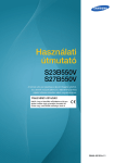 Samsung S23B550V Felhasználói kézikönyv