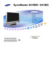 Samsung 941MG Felhasználói kézikönyv