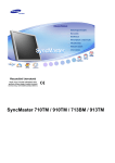 Samsung 713BM Felhasználói kézikönyv