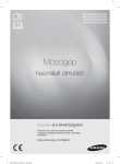 Samsung WF0704W7V/YLE Felhasználói kézikönyv