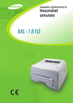 Samsung ML-1510 Felhasználói kézikönyv