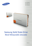 Samsung MZ-5PA064B SSD 470 Felhasználói kézikönyv