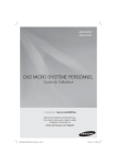 Samsung Micro chaîne 70W RMS, CD/ DVD/ DivX, ARC, Aux, USB, MP3 - MM-E330D Manuel de l'utilisateur