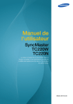 Samsung TC220W Manuel de l'utilisateur