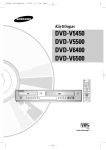 Samsung DVD-V6500 Käyttöopas