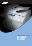 Samsung SCX-6220 Kasutusjuhend
