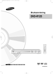 Samsung DVD-R125 Brugervejledning