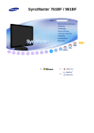 Samsung SyncMaster
961BF Brugervejledning