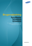 Samsung S24A650S Brugervejledning