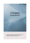 Samsung 65" LCD SyncMaster 650MP LH65MGPLBF/EN Brugervejledning
