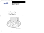 Samsung M1713 Brugervejledning