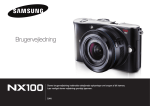 Samsung NX100 Brugervejledning