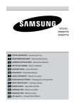Samsung HC9247TG Uživatelská přiručka