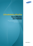 Samsung 27" podnikový monitor WQHD pro maximální produktivitu Uživatelská přiručka