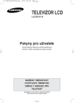 Samsung LE23R51B Uživatelská přiručka