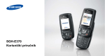 Samsung SGH-E370 Priručnik za korisnike