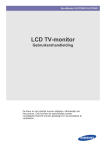 Samsung XL2270HD
22" LED monitor User Manual