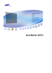 Samsung 204TS User Manual