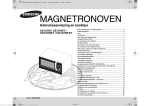 Samsung 28 liter
Combi Microgolfoven User Manual