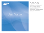 Samsung PL80 User Manual