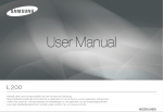 Samsung L200 User Manual