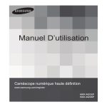 Samsung HMX-M20BP Manuel de l'utilisateur