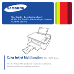 Samsung CJX-1050W Manuel de l'utilisateur