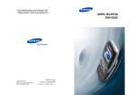 Samsung SGH-E630 Benutzerhandbuch