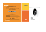 Samsung YP-F1Z Benutzerhandbuch