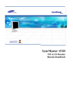 Samsung 151D Benutzerhandbuch