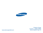 Samsung BHM3500 Benutzerhandbuch