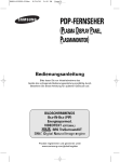 Samsung PS-42P7H Benutzerhandbuch