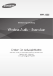 Samsung Flat Soundbar 2.1
HW-J355 Benutzerhandbuch