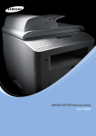 Samsung SCX-4720FN Benutzerhandbuch