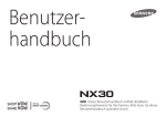 Samsung SMART CAMERA
NX30 Benutzerhandbuch